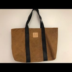 Sseko Leather Tiko Tote Safari & Black